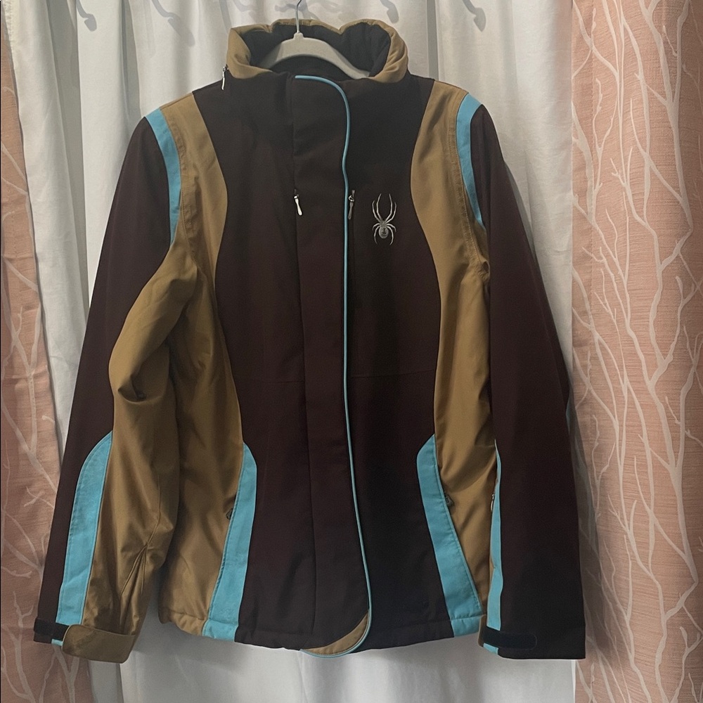 Spyder Blue and Gray Insulated Jacket